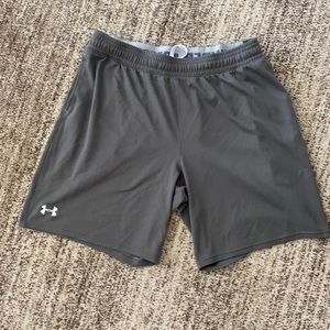 Gray Under Armour Athletic Shorts XXL